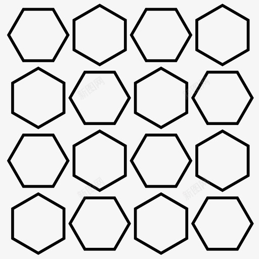 模式抽象形状图标svg_新图网 https://ixintu.com 形状 抽象 设计模式