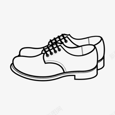 鞋脚鞋类图标图标