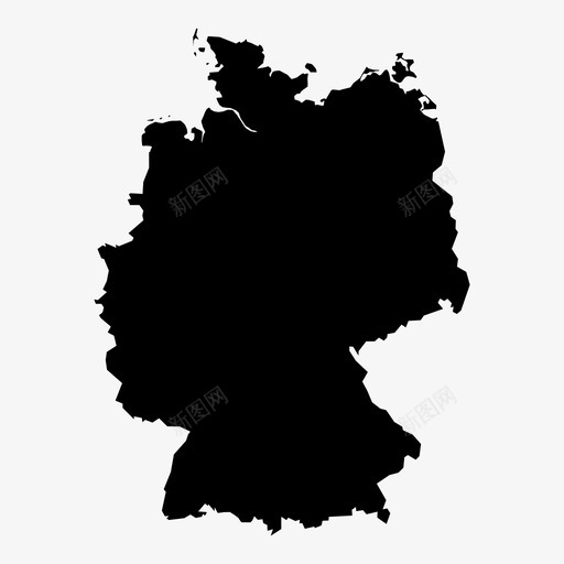 德国国家欧洲图标svg_新图网 https://ixintu.com 国家 地理 德国 欧洲