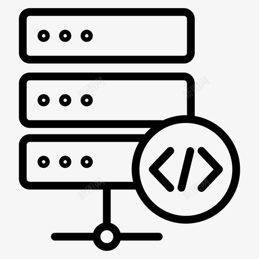服务器开发在线代码数据验证图标svg_新图网 https://ixintu.com 在线代码 客户端开发 数据验证 服务器开发