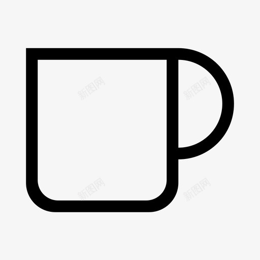 马克杯咖啡饮料图标svg_新图网 https://ixintu.com 咖啡 浓缩咖啡 饮料 马克杯