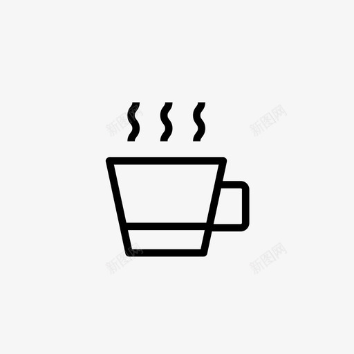 咖啡杯咖啡厅咖啡休息时间图标svg_新图网 https://ixintu.com 咖啡休息时间 咖啡厅 咖啡杯 咖啡细线图标集