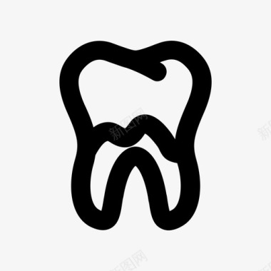 龋齿牙科牙医图标图标