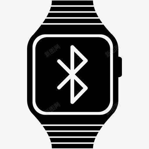 智能手表配件数字图标svg_新图网 https://ixintu.com 小时 手表 数字 智能手表 配件