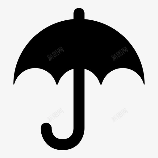 伞雨雨季图标svg_新图网 https://ixintu.com 伞 天气 雨 雨季