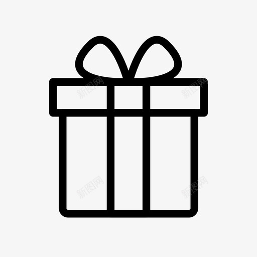 礼物礼品盒善良图标svg_新图网 https://ixintu.com 善良 圣诞系列 梯度 礼品盒 礼物