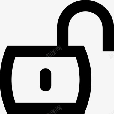 解锁访问密钥图标图标