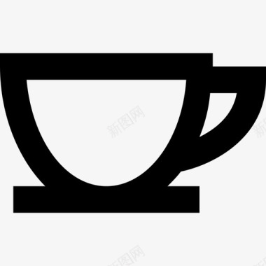 茶杯咖啡杯热饮图标图标