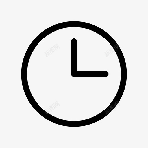 时钟闹钟模拟图标svg_新图网 https://ixintu.com 应用程序图标集1 时钟 时钟面 时间 模拟 闹钟