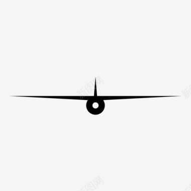 高翼飞机飞机机翼图标图标