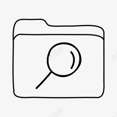 搜索文件夹文件夹手绘文件夹图标图标