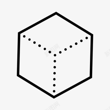 形状长方体几何体图标图标