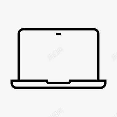 笔记本电脑苹果电脑图标图标