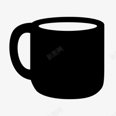 杯子咖啡工作图标图标