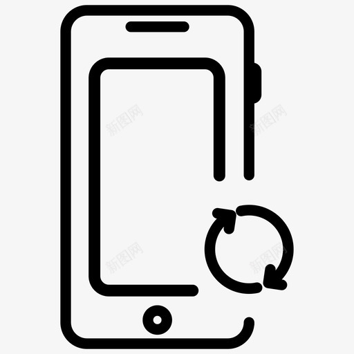 移动同步android复制图像图标svg_新图网 https://ixintu.com android iphone 复制图像 手机 移动同步