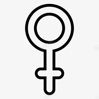 女性性别女孩图标图标