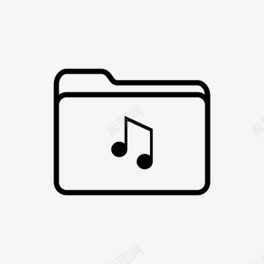 音乐文件夹音频文件文件文件夹图标图标