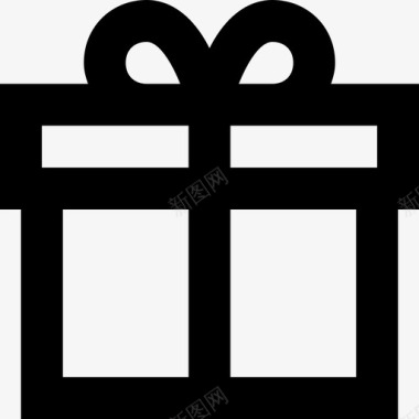 礼品礼品盒礼物图标图标