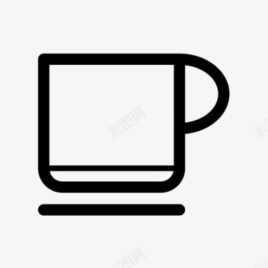 一杯咖啡饮料杯子图标图标