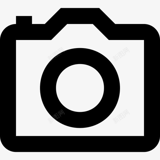 相机数码相机照片图标svg_新图网 https://ixintu.com 图片 摄影 数码相机 照片 相机 线要素图标集