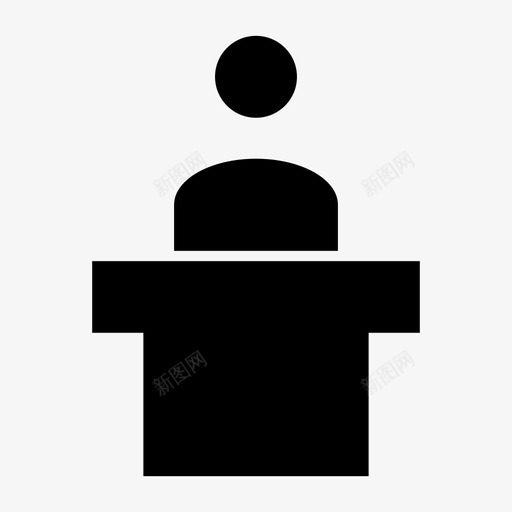 讲师演示教师图标svg_新图网 https://ixintu.com 受欢迎 培训 教师 演示 讲师