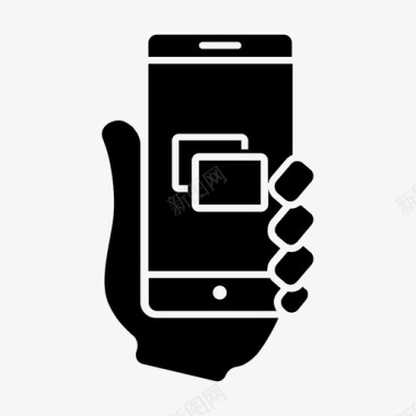 智能手机选项卡移动可用性图标图标