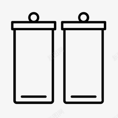 采购产品罐子食物容器家居用品图标图标