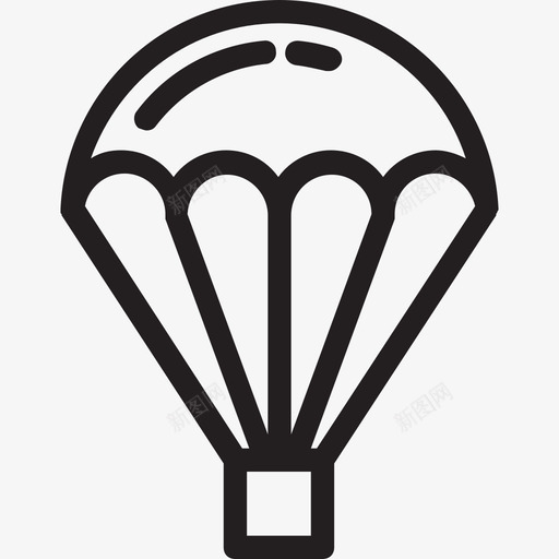 气球空中旅行热气球图标svg_新图网 https://ixintu.com 体育图标 气球 热气球 空中旅行 跳伞 降落伞气球
