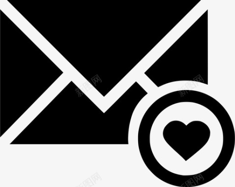电子邮件收藏夹电子邮件类似电子邮件喜欢图标图标