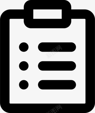 项目符号列表文件文档已排序图标图标