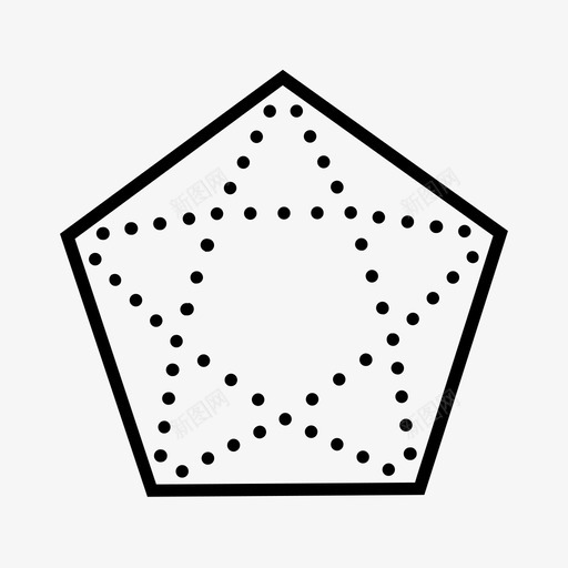 形状几何六边形图标svg_新图网 https://ixintu.com 六边形 几何 形状