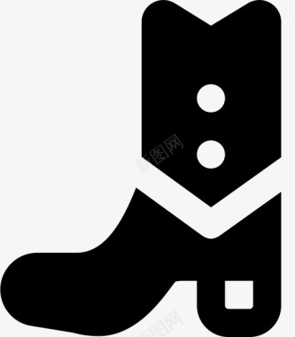 陆军联盟靴西部野生图标图标