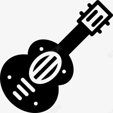 吉他音频音乐图标图标