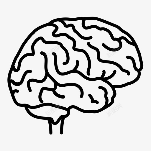 大脑智力思维图标svg_新图网 https://ixintu.com 医学 大脑 思维 智力