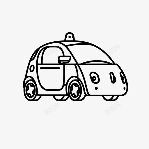 waymogoogle自驾车vehicle图标svg_新图网 https://ixintu.com vehicle waymogoogle自驾车