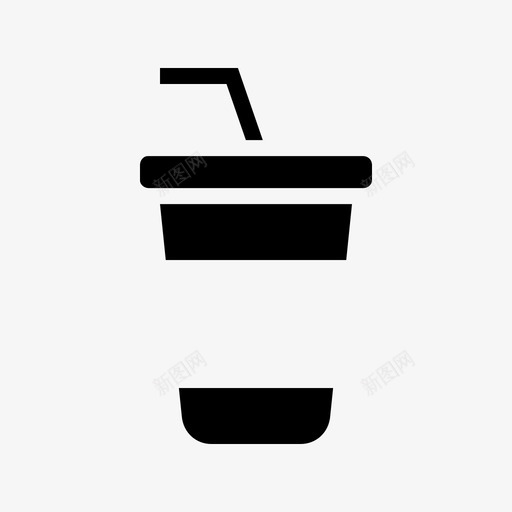 饮料咖啡杯子图标svg_新图网 https://ixintu.com 咖啡 杯子 电影和电影雕刻 饮料
