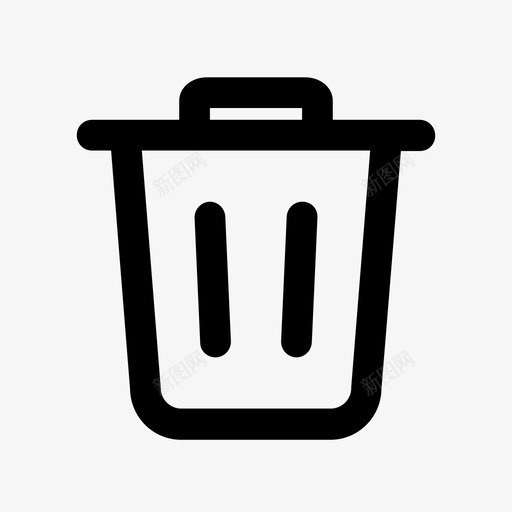 垃圾箱删除书桌垃圾箱图标svg_新图网 https://ixintu.com 书桌垃圾箱 删除 垃圾桶 垃圾箱 移除