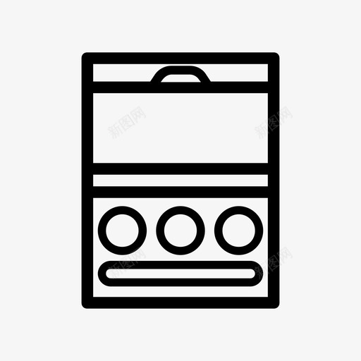 眼影美容化妆品图标svg_新图网 https://ixintu.com 化妆 化妆品 眼影 美容 美容化妆品 调色板