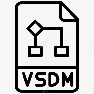 vsdm文件进程图标图标