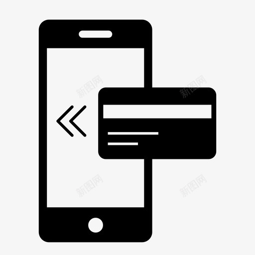 现金收据银行信用卡图标svg_新图网 https://ixintu.com 信用卡 现金收据 电话现金 银行