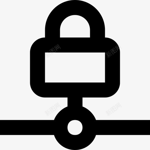 服务器安全数据保护数据库图标svg_新图网 https://ixintu.com lineessentials图标集 数据保护 数据库 服务器安全 服务器锁定 网络安全
