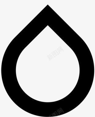 水滴滴水水图标图标
