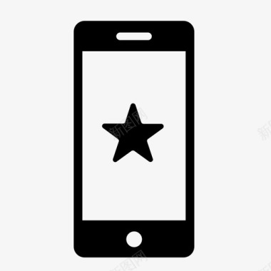 手机明星应用程序最爱图标图标