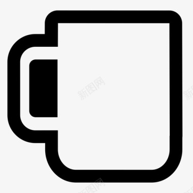 杯子啤酒咖啡图标图标