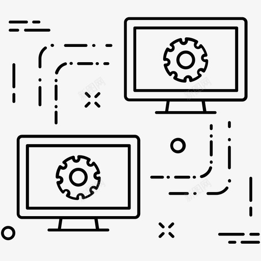 监视器设置coglcd图标svg_新图网 https://ixintu.com cog lcd web开发 杂项图标2 监视器设置