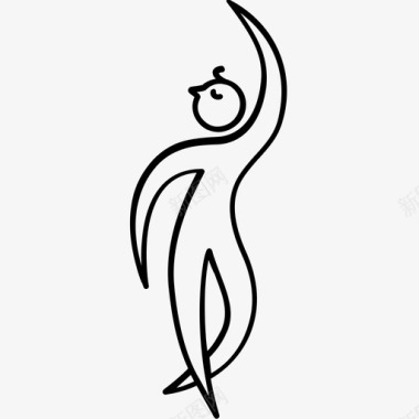 弗莱门科布吉舞蹈图标图标