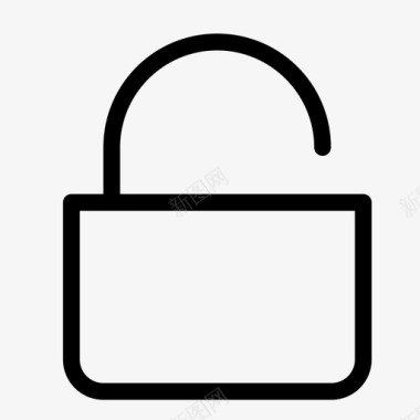 锁帐户登录图标图标
