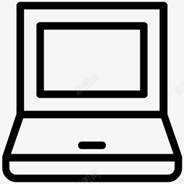 笔记本电脑mac电脑迷你电脑图标图标