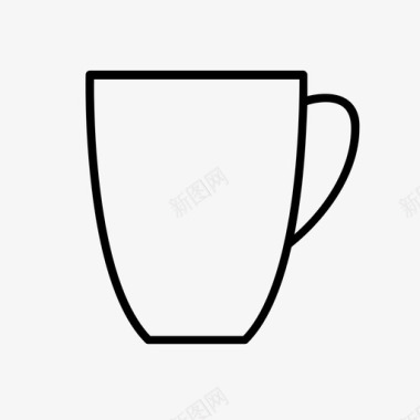 咖啡杯咖啡馆咖啡厅图标图标