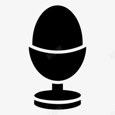 鸡蛋吃的鸡蛋杯图标图标